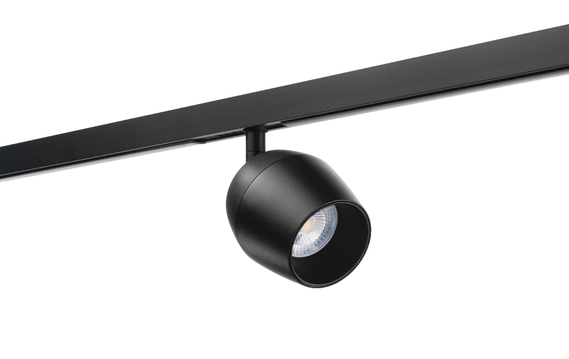 SG Zip 1T Jelsa Sort 6,5W 3000K – Moderne spotlight