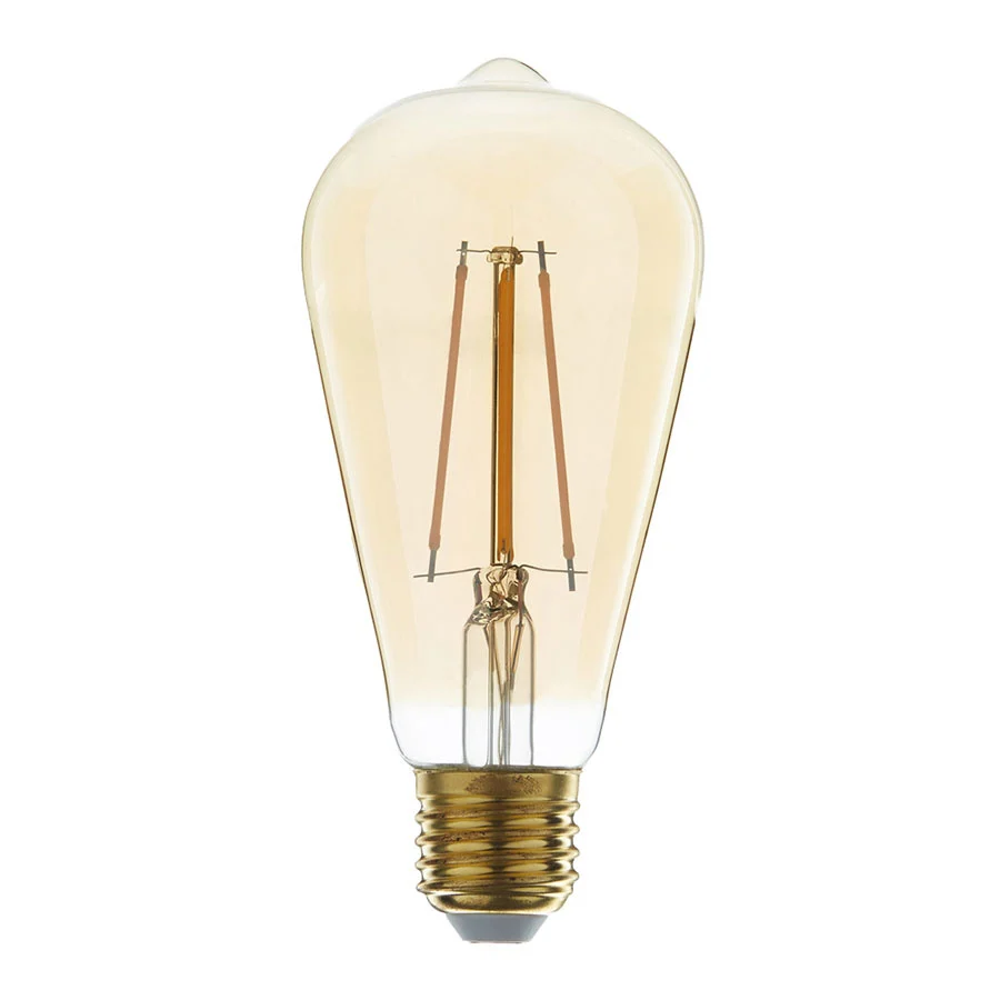 Zigbee pære E27 Edison Filament ST64 2200K 5W