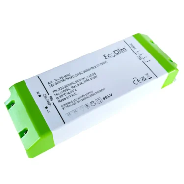 EcoDim LED Driver 24V DC Dimbar 0–200W ED-10101
