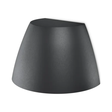 Plejd Smart Vegglampe med stikkontakt Sort OUT-02-U