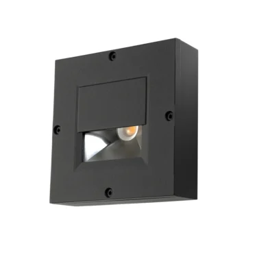 SG Callisto LED Fasadelampe Sort 3W 3000K IP65