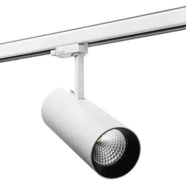 SG Tube Eco 3T Hvit 26W 3000K 32° – spotlight til skinnesystem