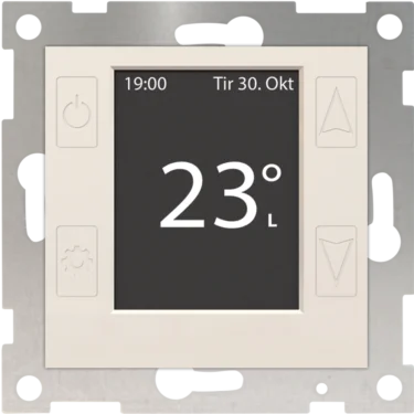 CTM Lyng mTouch One 1P termostat polarhvit
