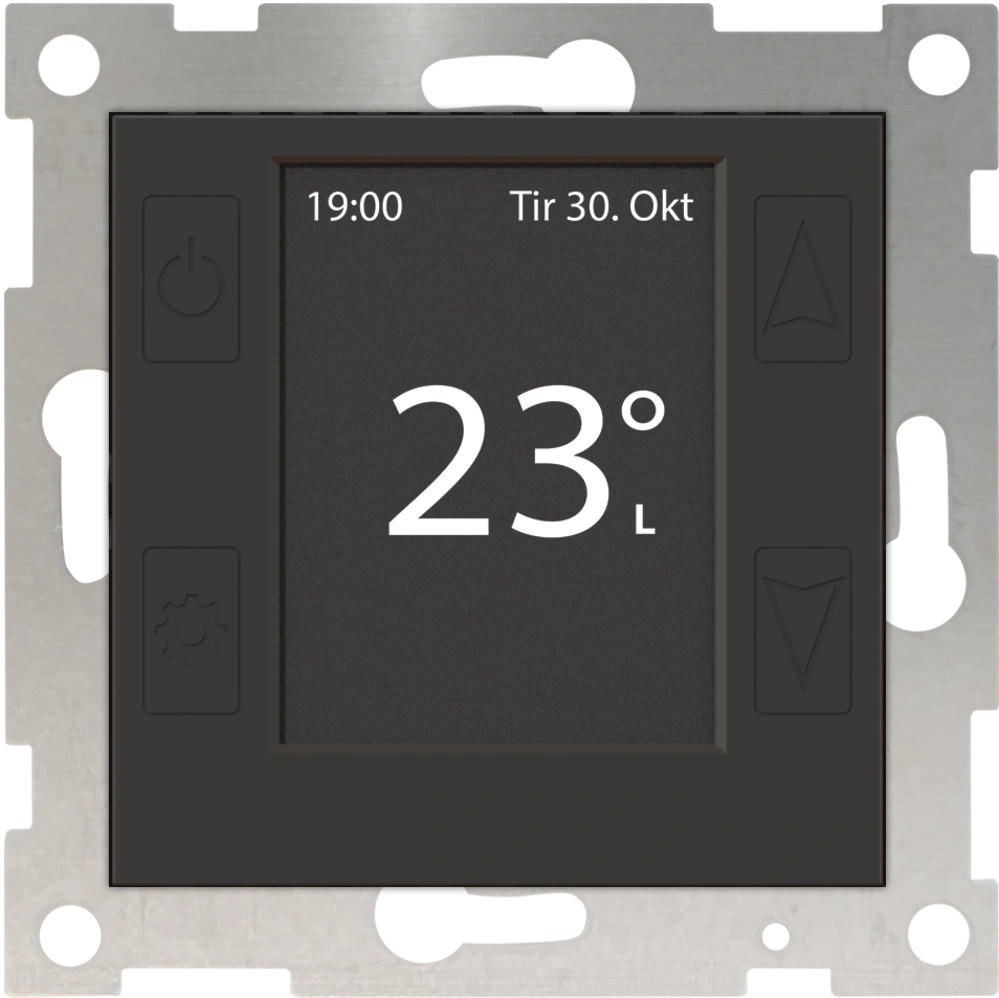 CTM Lyng mTouch One 1P termostat sort