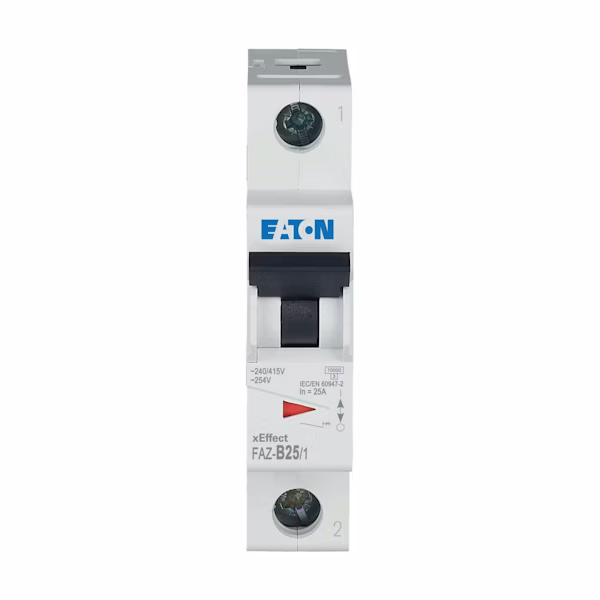 Eaton automatsikring 25A 1-pol B-kar FAZ-B25/1