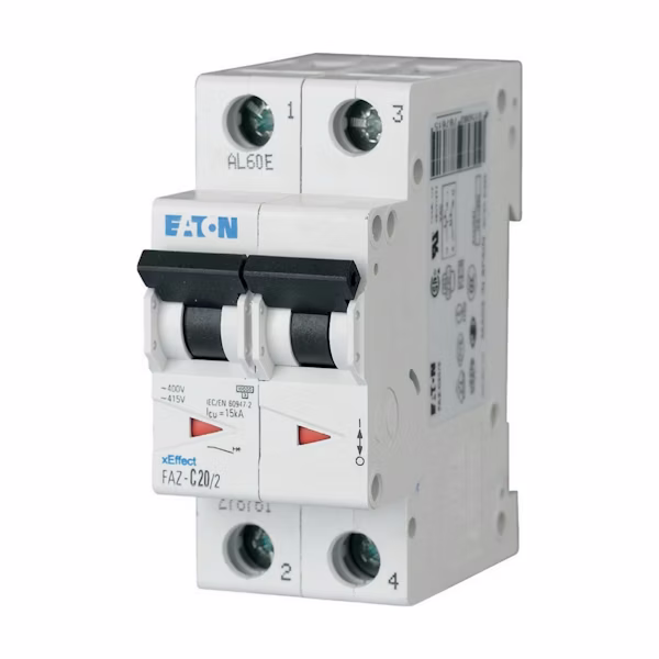 Eaton automatsikring 32A 2-pol C-kar FAZ-C32/2