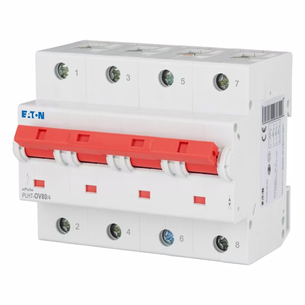 Eaton elementautomat 80A 4-pol OV 20kA PLHT-OV80/4
