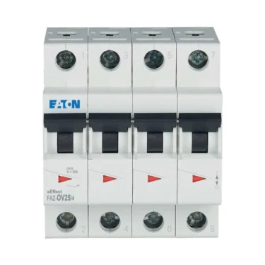 Eaton overbelastningsvern 25A 4-pol 10kA OV