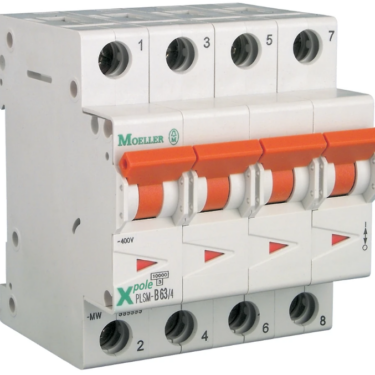 Eaton overbelastningsvern 50A 4-pol 10kA PLSM-OV50/4