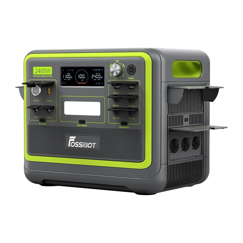FOSSiBOT F2400 bærbar kraftstasjon 2400W grønn