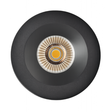 R-Line Elara Downlight 8W 2700K IP44 Matt Sort