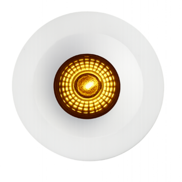 R-Line Elara WarmDim Downlight 8W IP44 Hvit