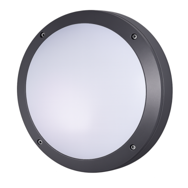 R-Line Malaga LED VeggArmatur 15W 3000K IP65 Grafitt