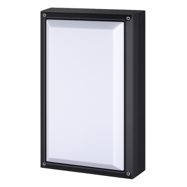 R-Line Malmø LED VeggArmatur 15W 3000K IP65 Matt Sort