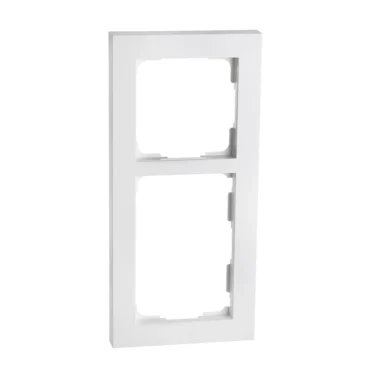 SG Ramme 1+1.5X Hvit for Dobbel Stikkontakt+1