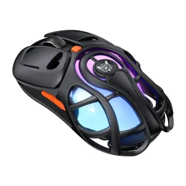 Onikuma DM02 Gamingmus Sort med RGB-Lys