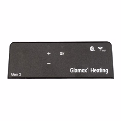 Glamox H40H60 WT3 WiFi Termostat Sort