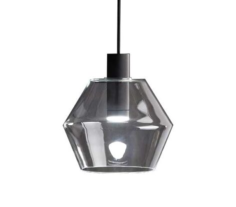 DIAMENT-Pendant-1L-Clear-Black