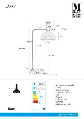 LARRY-Table-1L-Black-Chrome-5