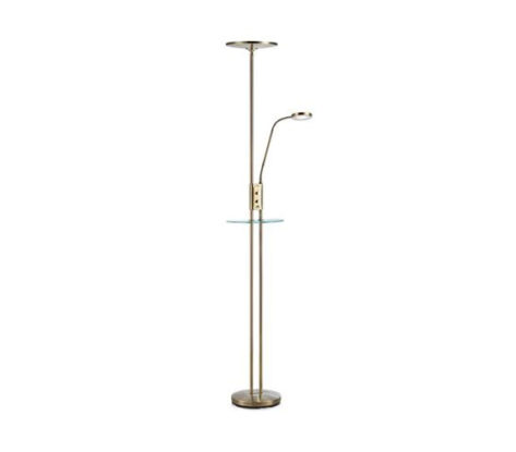 FRIEND-Uplight-2L-LED-Antique-Brass-USB-1
