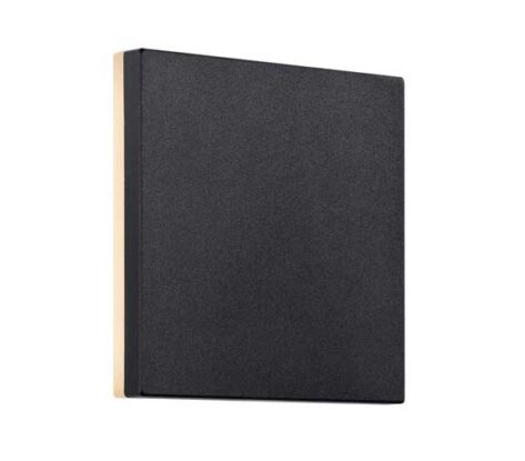 Nordlux Artego Vegglampe Firkant Sort