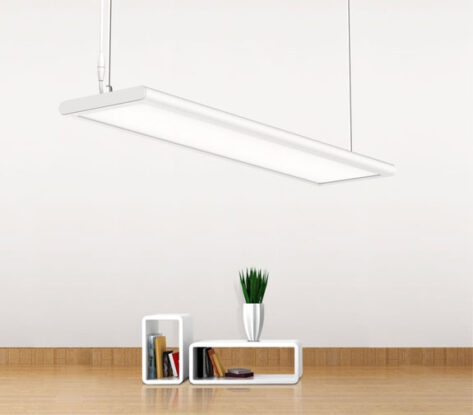 Ares-LED-Pendellampe-til-kontor-Hvit-4