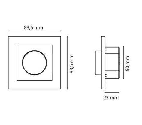 LEDDim-400-400VA-matt