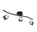 MS Fotball Spotskinne Sort/Hvit