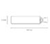 Zip Slim Endetilkobling Hvit 2