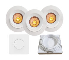 downlightpakke lux led nordic led downlight