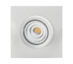 Zorro LED Downlight Firkant WarmDim 9W 360 Tilt IP44 Hvit
