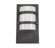 SG Trio Socket Grafitt 11W Med 2xStikk