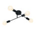 Cross Taklampe/Vegglampe 4-Lys Sort