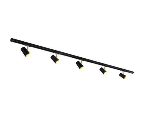 Trackline Conic Spotskinne 1,5 meter Sort/Gull