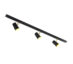 Trackline Conic Spotskinne 1 meter Sort og Gull