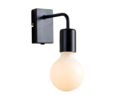 Tanum Vegglampe Sort