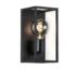 MS Dino Vegglampe E27 Sort
