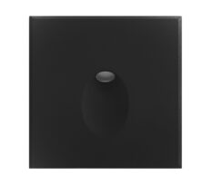 Premier LED Vegg/Trapp Armatur IP54 4W Dimbar Sort