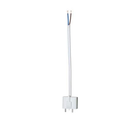 Stikkontakt DCL med kabel Hvit