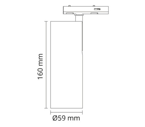 Zip-Tube-Mini-Hvit-17W-matt