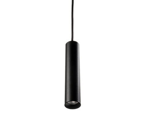 SG Zip Tube Micro Pendel Sort 7W 4000K