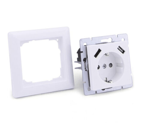 INNFELT-STIKKONTAKT-M-JORD-DOBBEL-USB-2-8A-HVIT-2