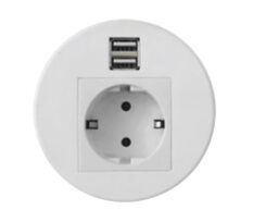Nordic-Products-Simple-1xStikk-2xUSB-hvit
