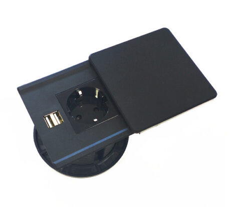 NP Slide Stikk & USB Lader Sort