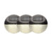 Fency Solcelle Vegg 3-pk med Sensor