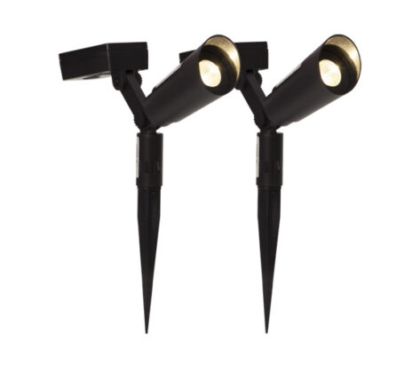 POWERSPOT Solcelle 15lm med Sensor 2-pk