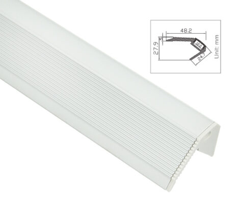 Aluprofil Trappenese 12 Utenpåliggende 1M