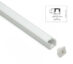 Mikro 6mm Aluprofil Innfelt / utenpåliggende 1M
