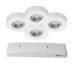 NP Juno 2700K 4W LED Matt Hvit Komplett 4-Pk