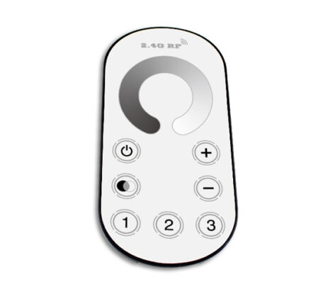 Fjernkontroll E1 RF 2.4G for Enkeltfarget LED Strips